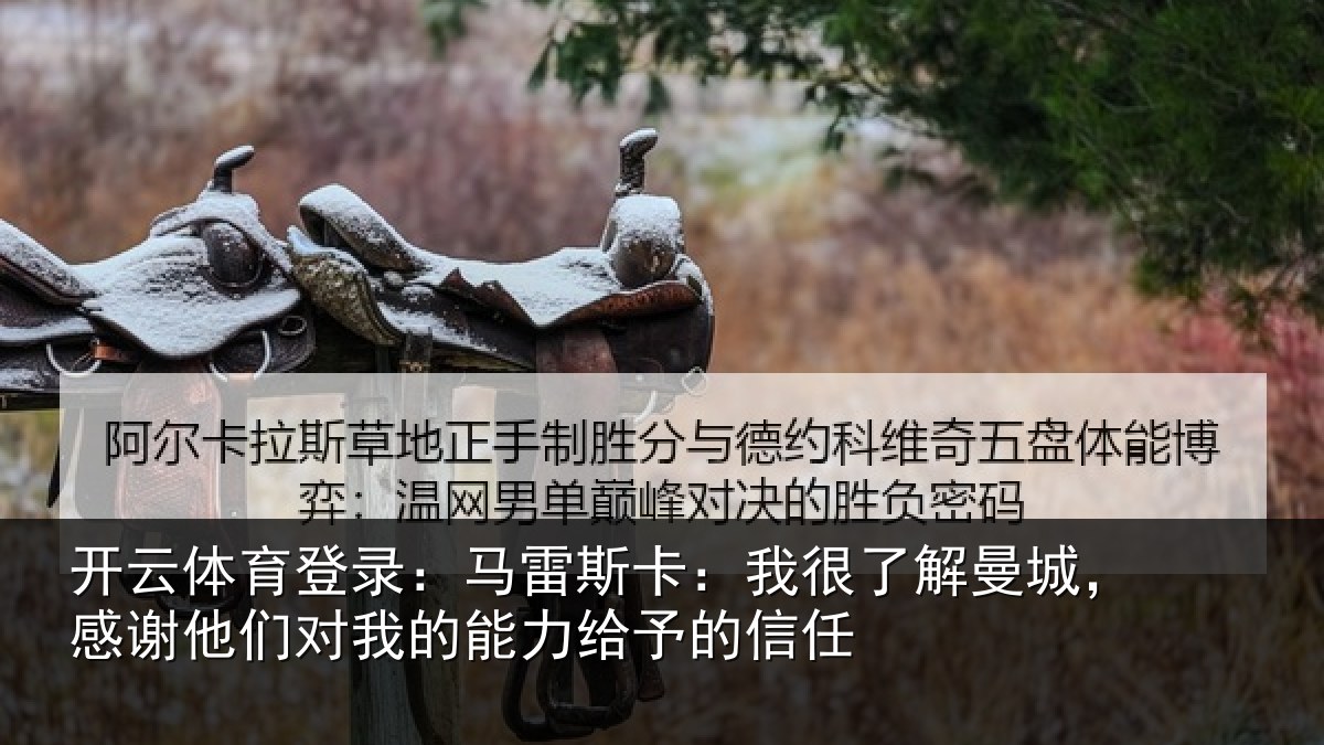 开云体育登录:马雷相关情况,感谢相关情况